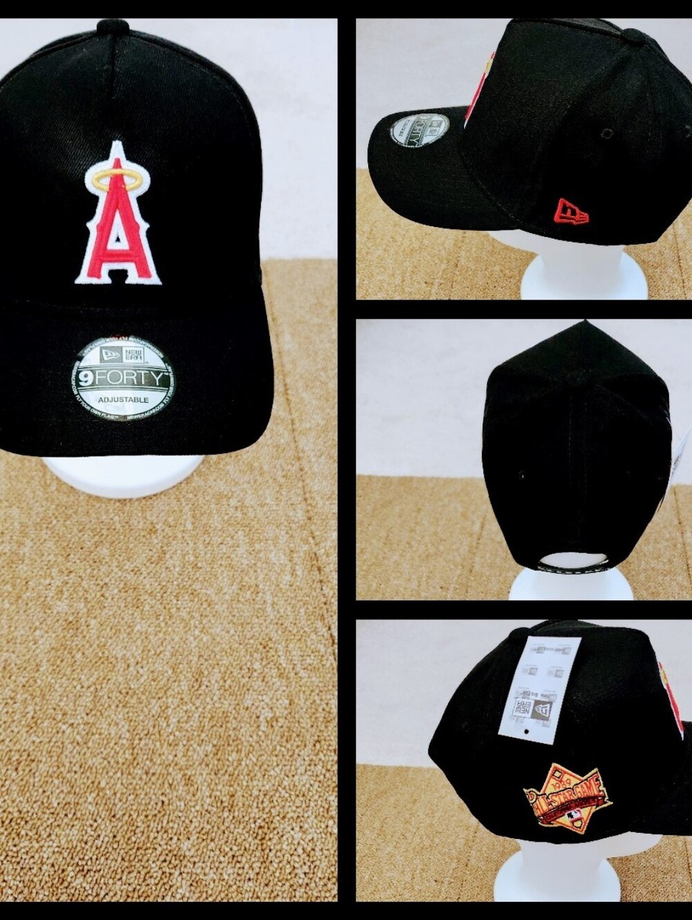 ANAHEIM ANGELS MLB BASEBALL SNAPBACK HAT.